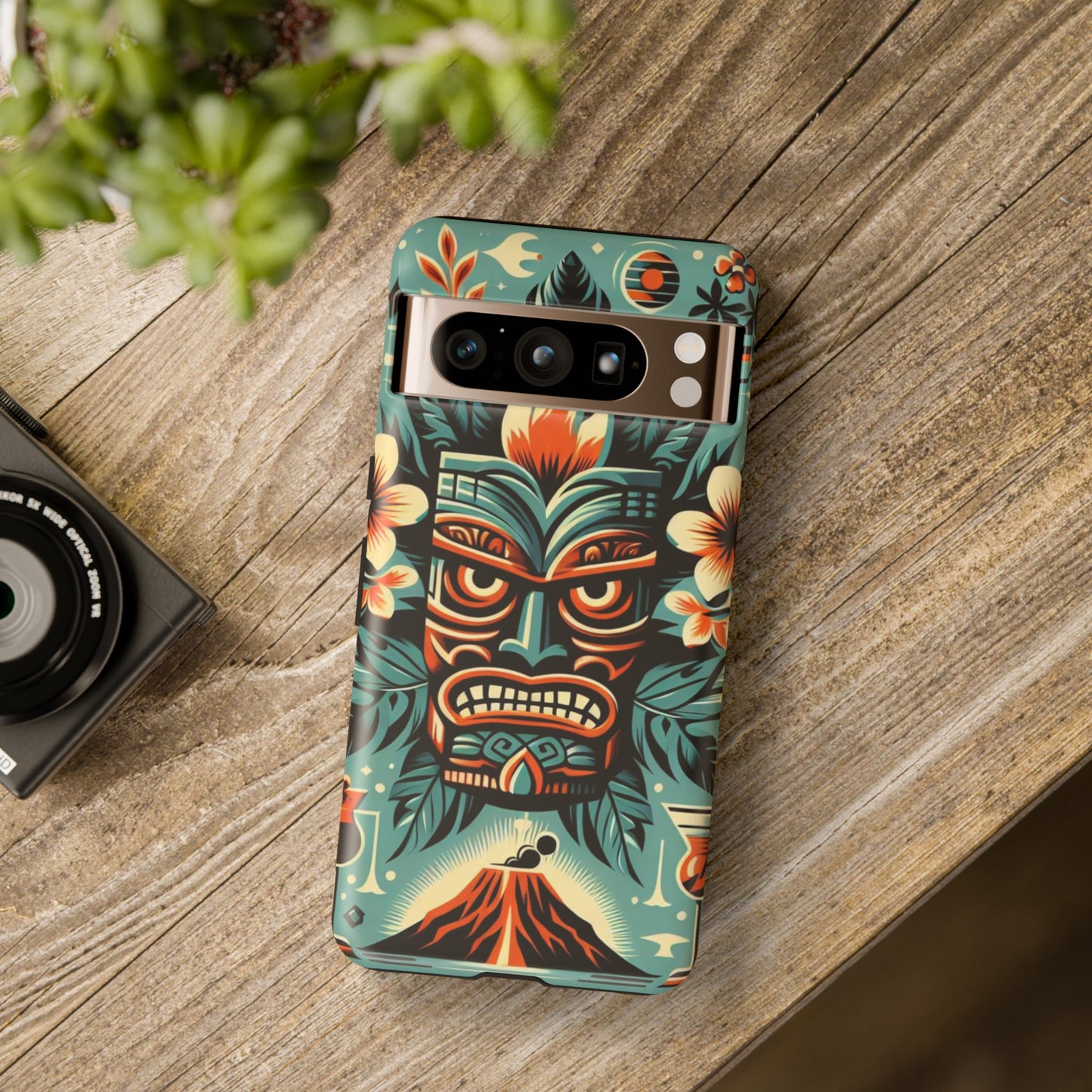 Tough Tiki Phone Case for Android, Iphone and Google Pixel