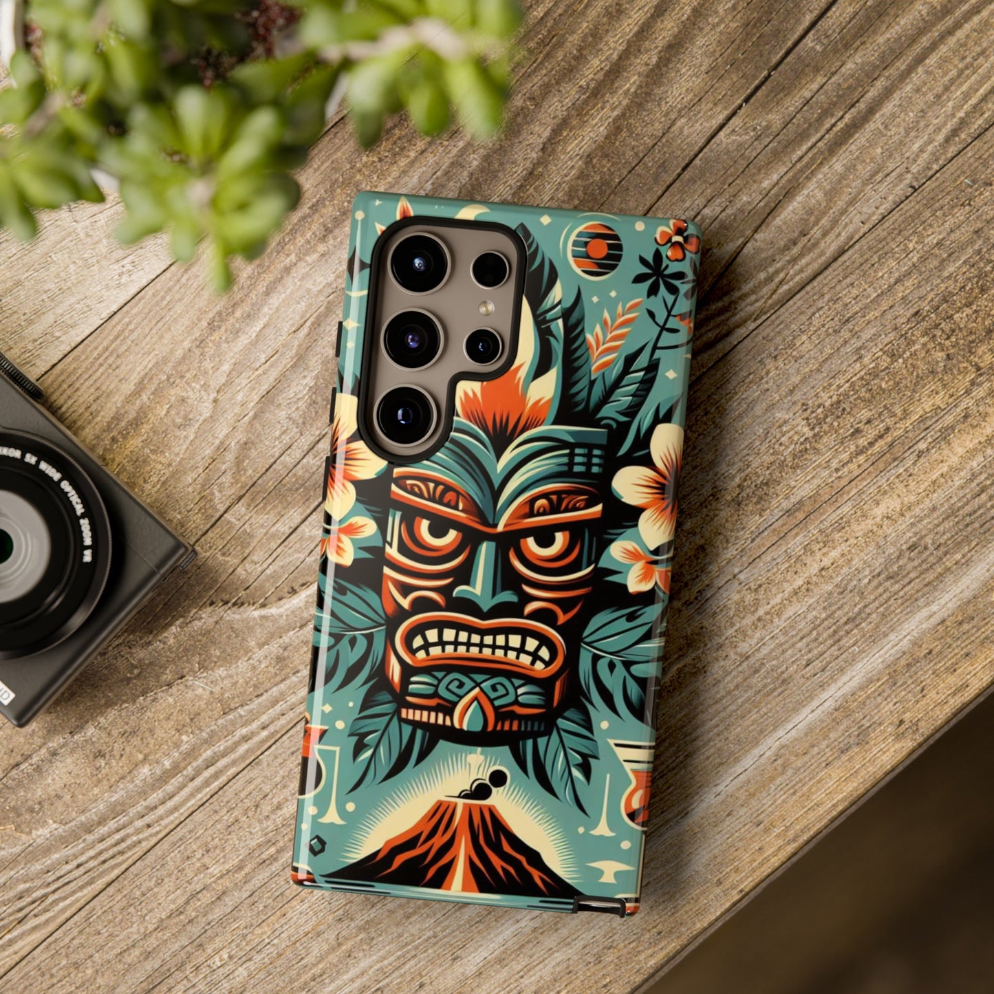 Tough Tiki Phone Case for Android, Iphone and Google Pixel