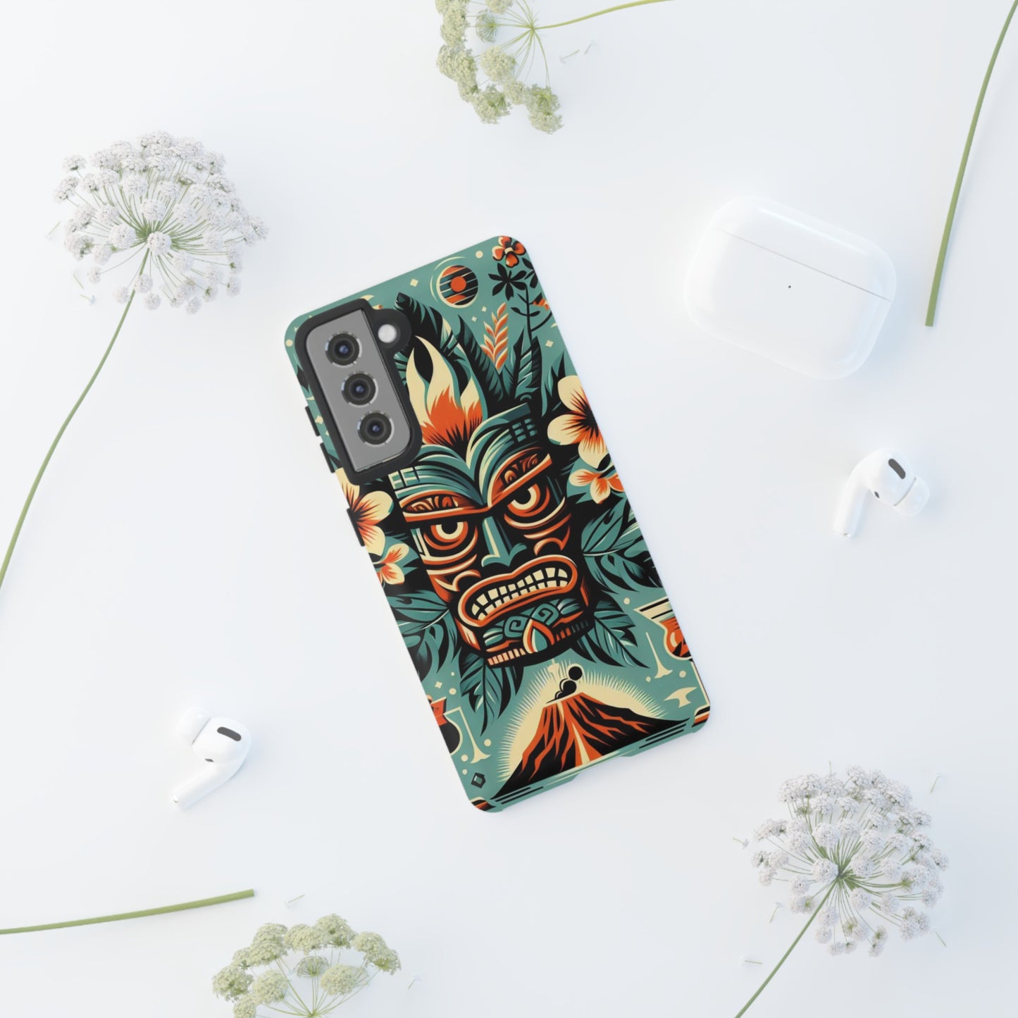 Tough Tiki Phone Case for Android, Iphone and Google Pixel