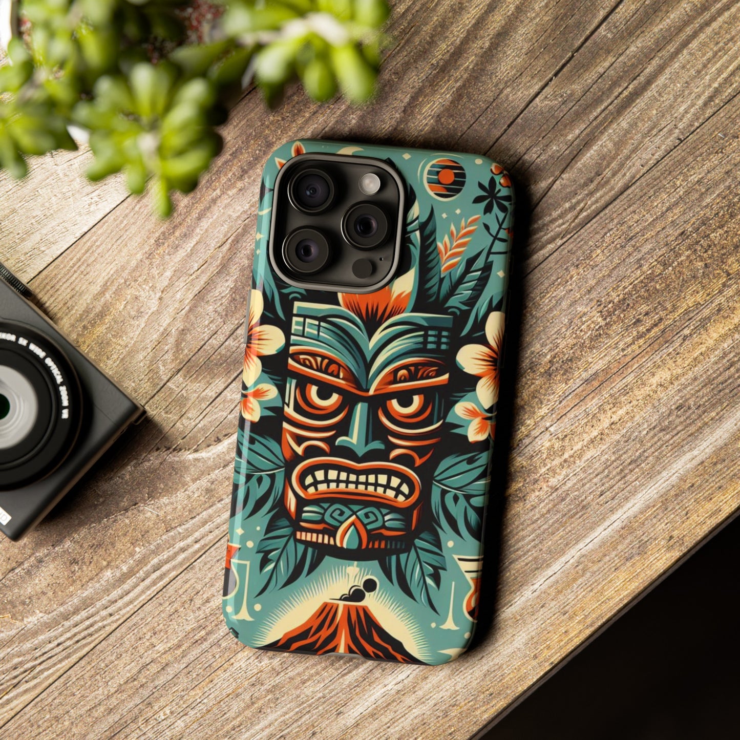 Tough Tiki Phone Case for Android, Iphone and Google Pixel