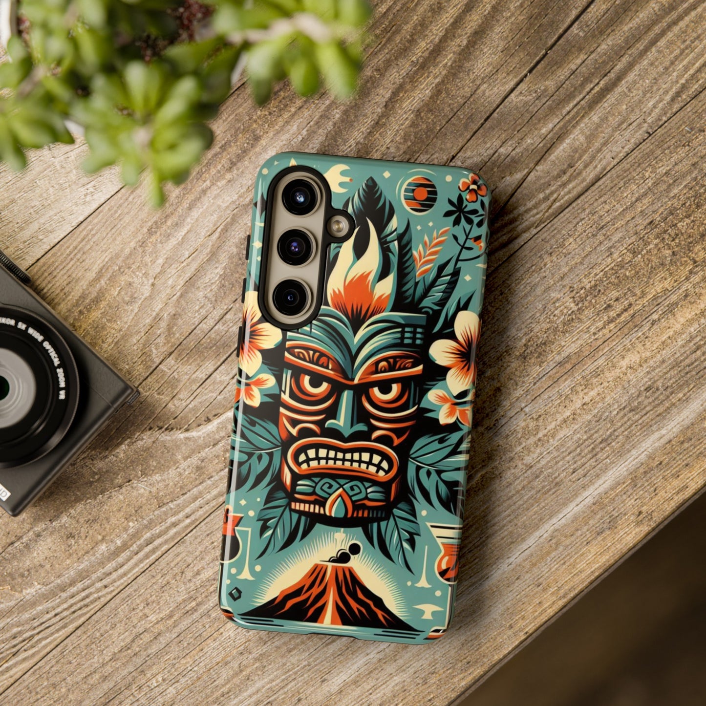 Tough Tiki Phone Case for Android, Iphone and Google Pixel