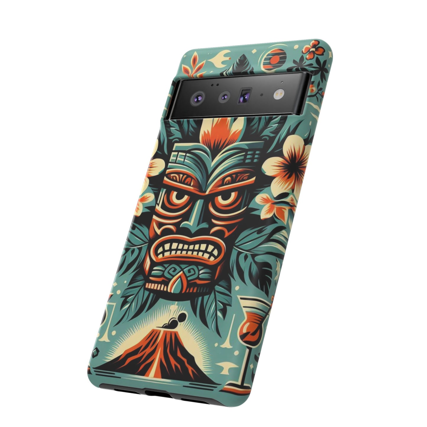 Tough Tiki Phone Case for Android, Iphone and Google Pixel