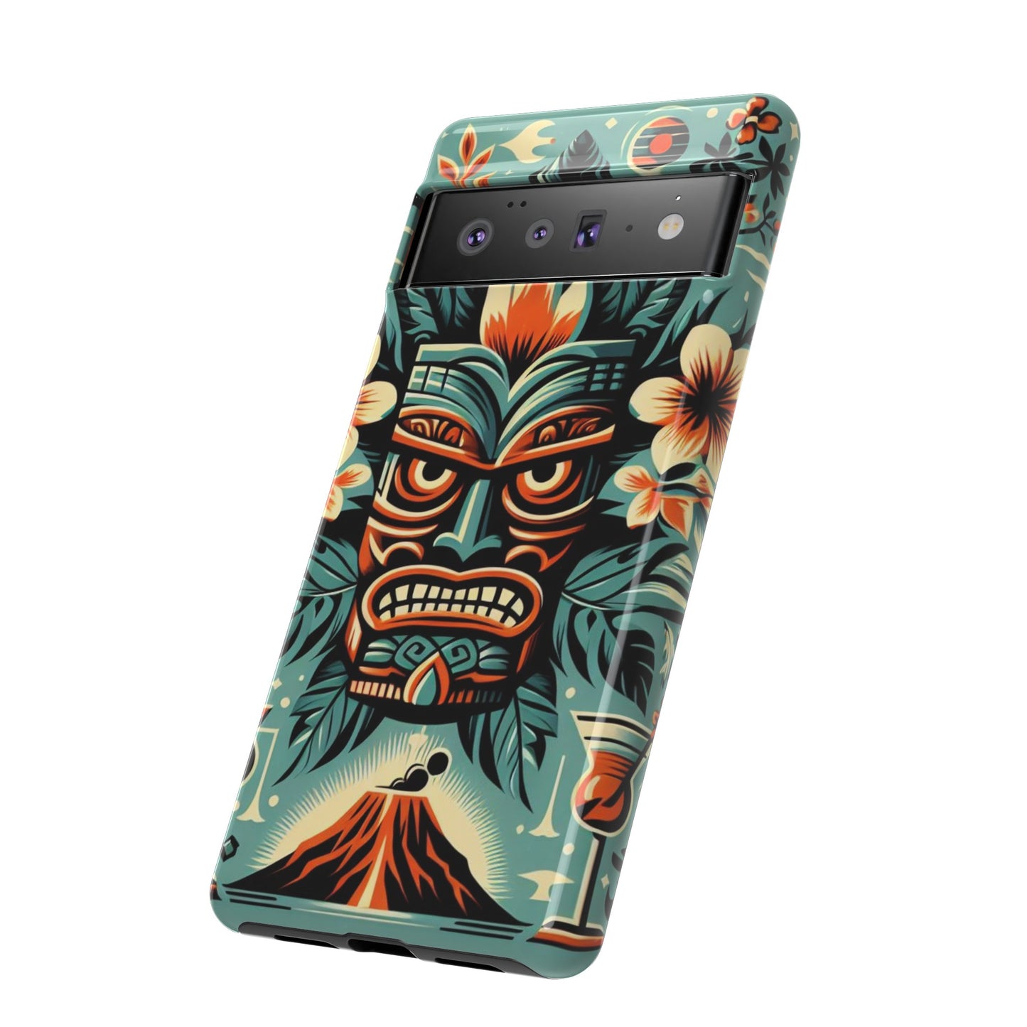 Tough Tiki Phone Case for Android, Iphone and Google Pixel