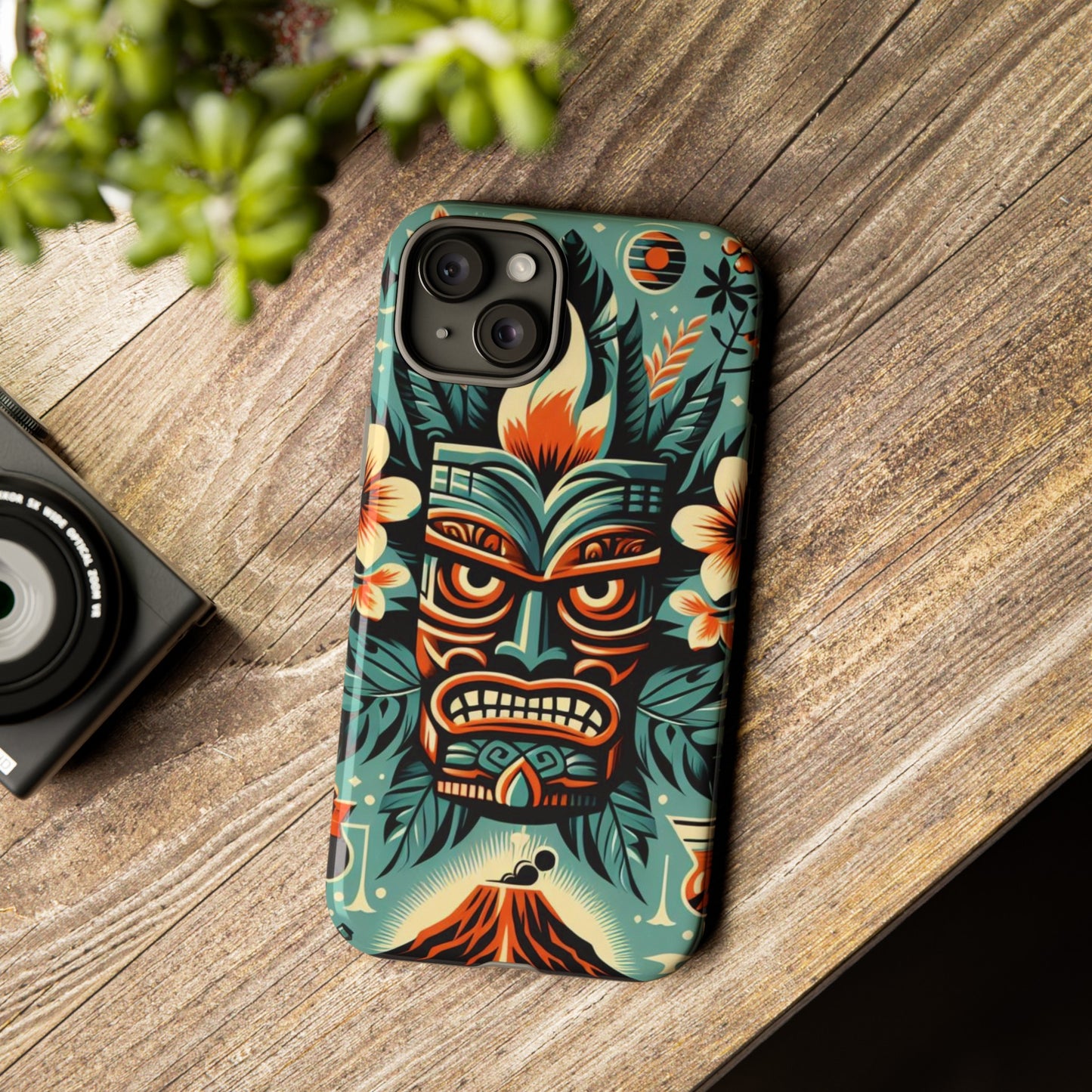 Tough Tiki Phone Case for Android, Iphone and Google Pixel