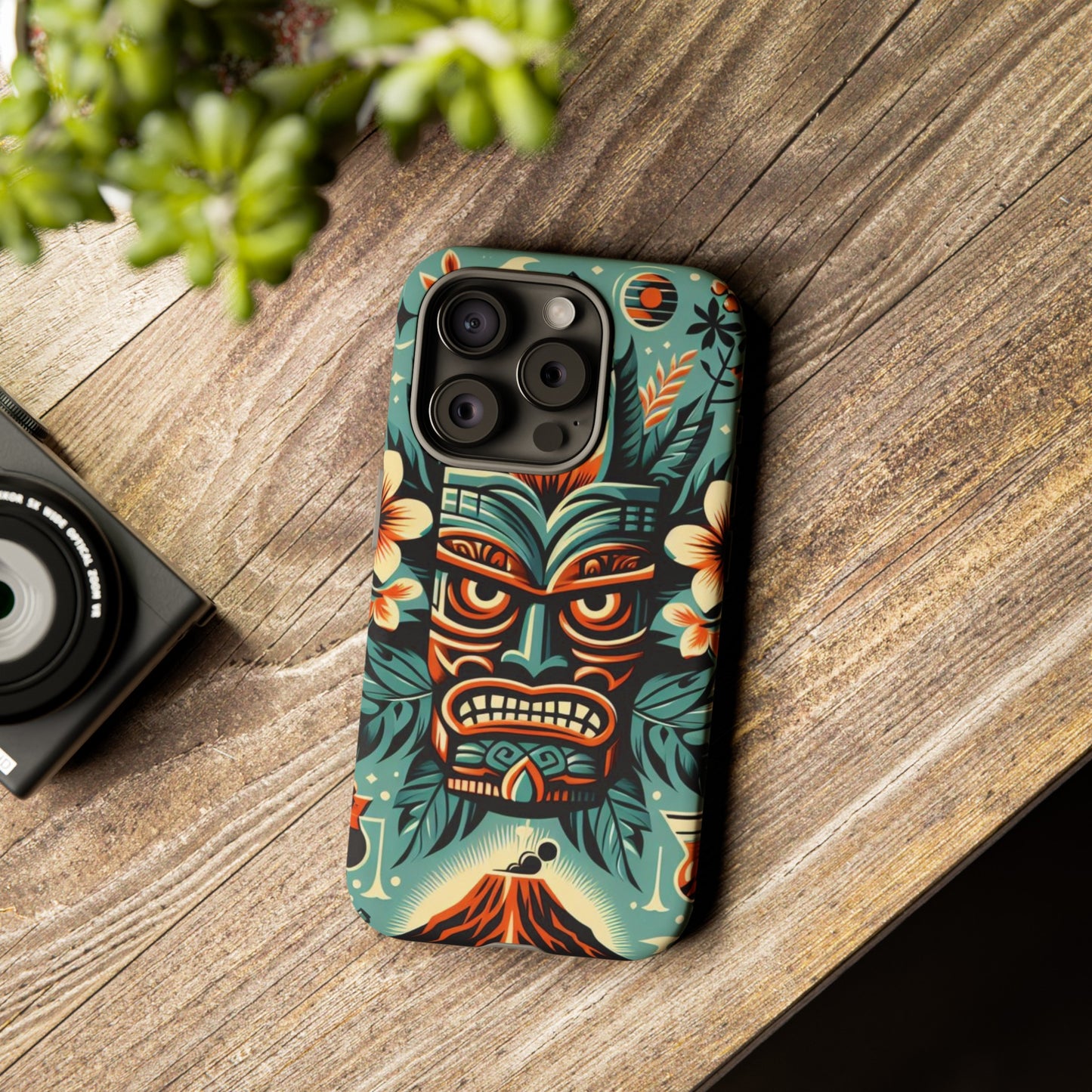 Tough Tiki Phone Case for Android, Iphone and Google Pixel