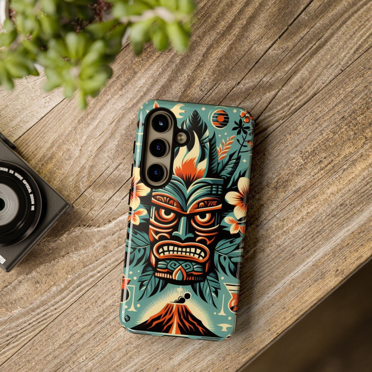 Tough Tiki Phone Case for Android, Iphone and Google Pixel