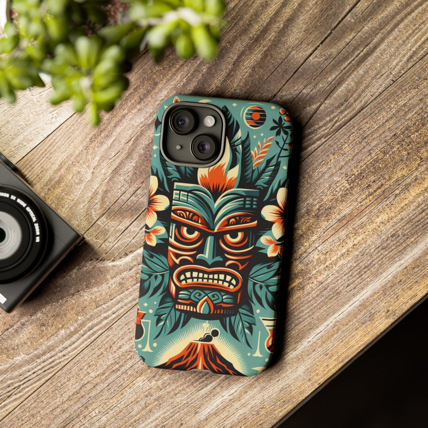 Tough Tiki Phone Case for Android, Iphone and Google Pixel