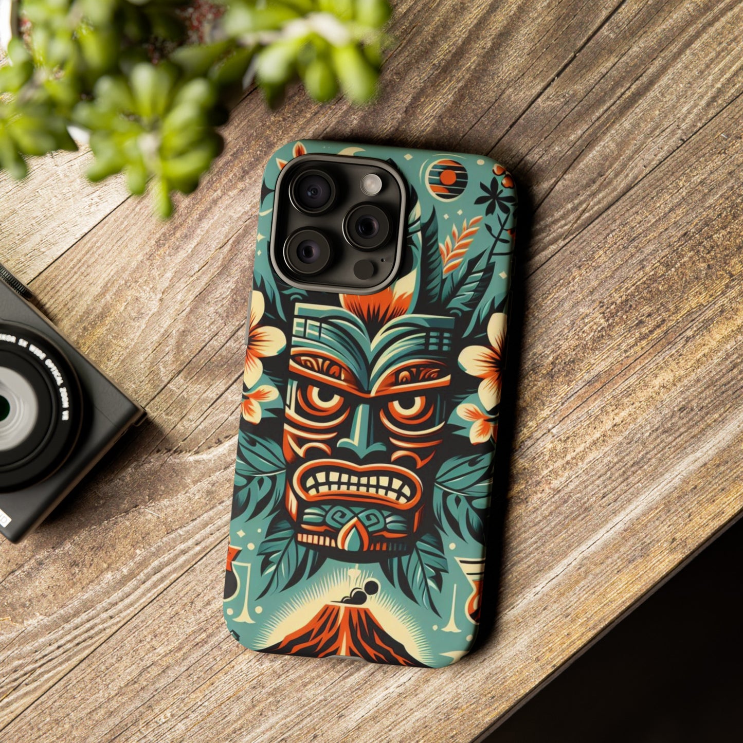 Tough Tiki Phone Case for Android, Iphone and Google Pixel