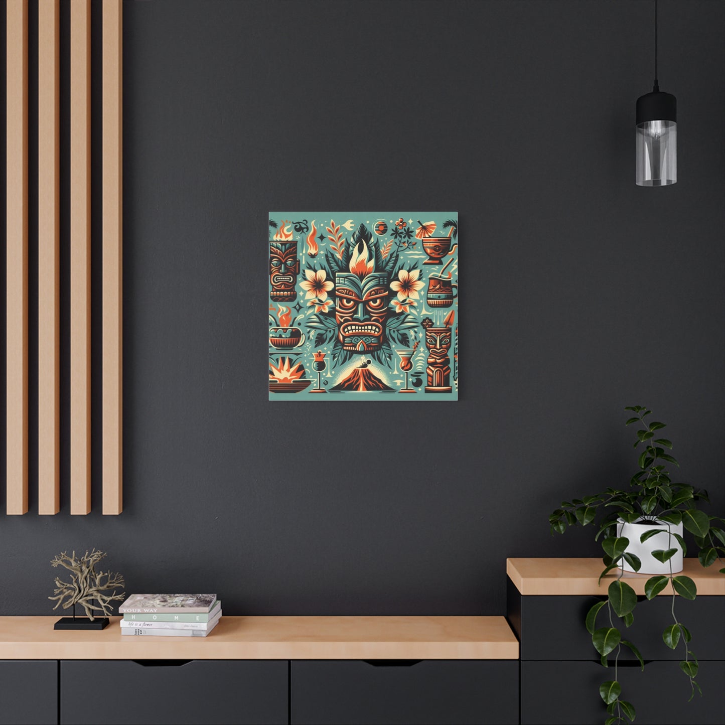 Tiki Artwork - Tiki Inspired Canvas Prints