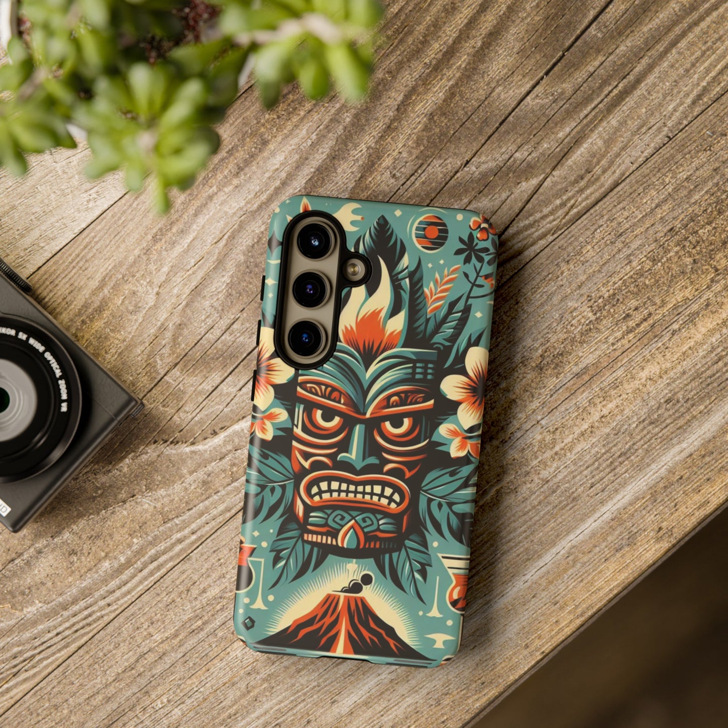 Tough Tiki Phone Case for Android, Iphone and Google Pixel