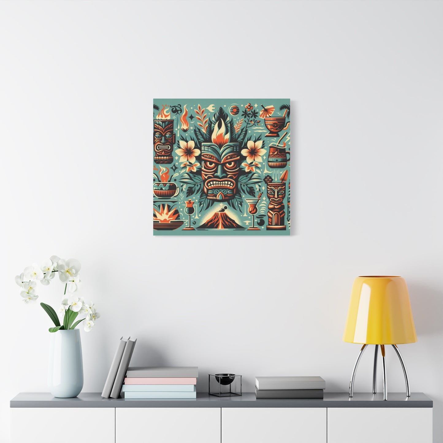 Tiki Artwork - Tiki Inspired Canvas Prints