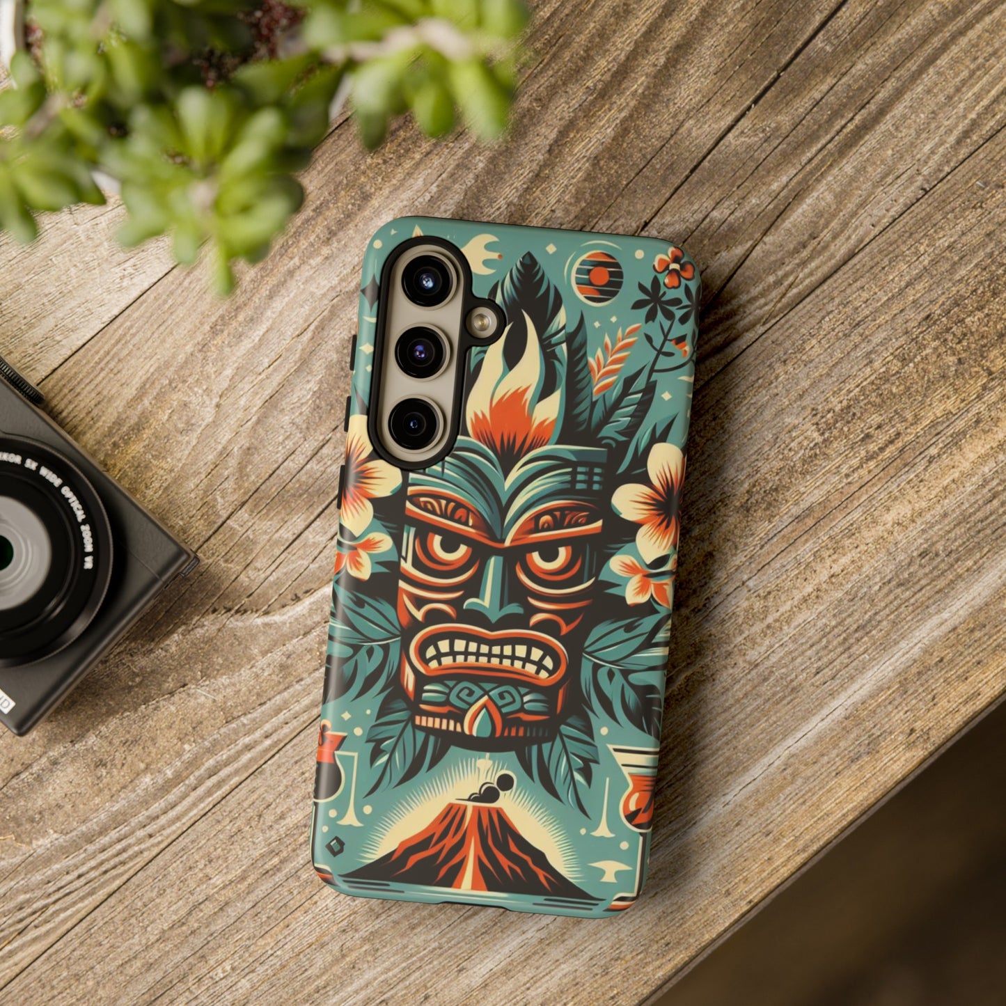 Tough Tiki Phone Case for Android, Iphone and Google Pixel