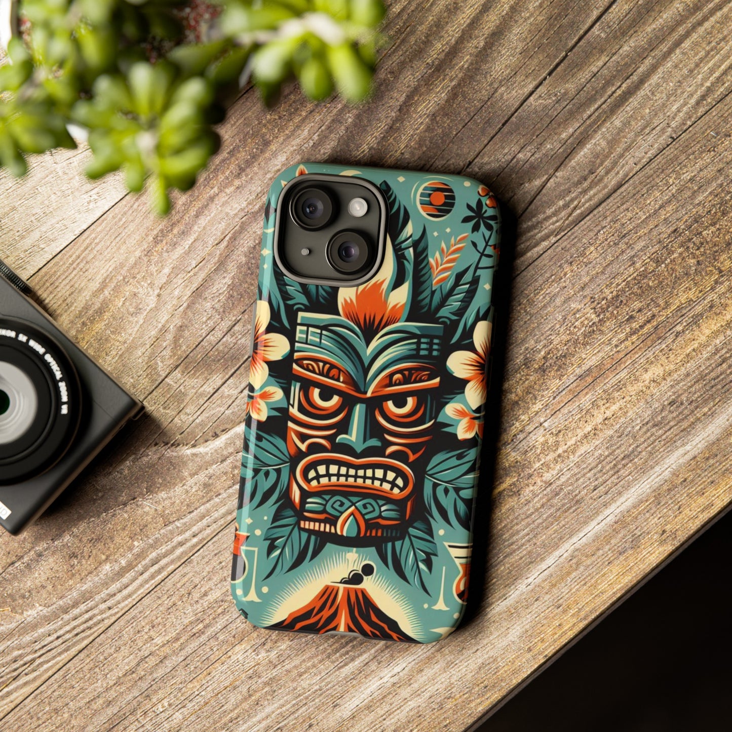 Tough Tiki Phone Case for Android, Iphone and Google Pixel