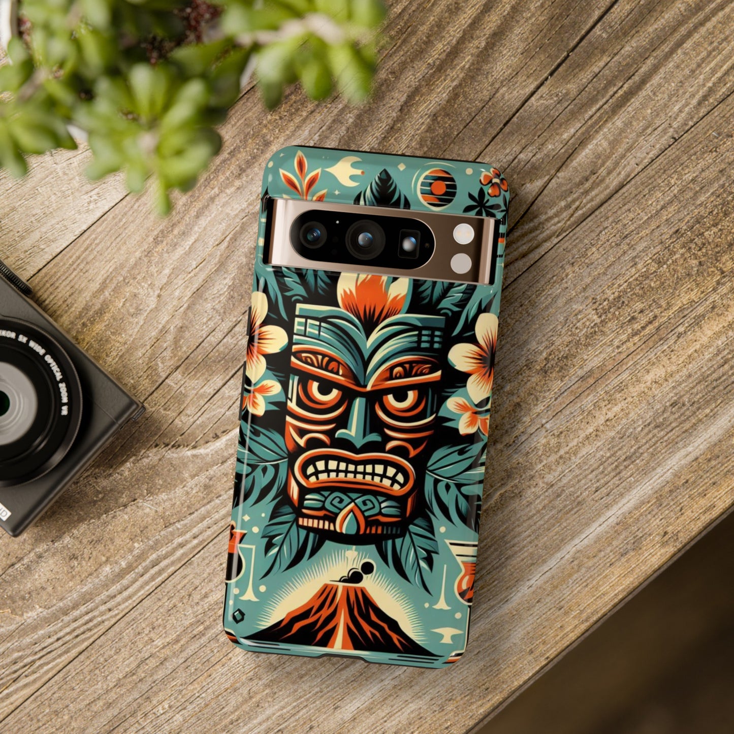 Tough Tiki Phone Case for Android, Iphone and Google Pixel