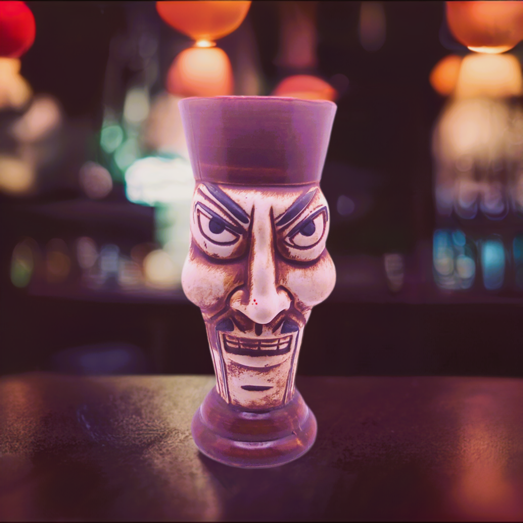 Fu Manchu Tiki Mug