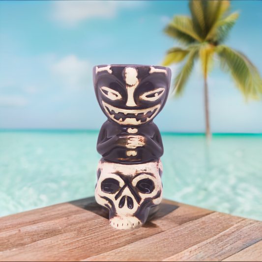 Skull Doll Tiki Mug